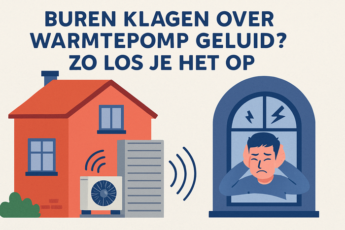 Klagen je buren over warmtepomp geluid? Zo los je het op