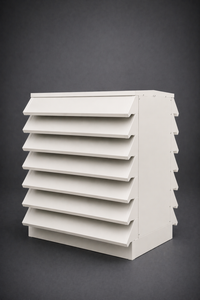 AcoustiCover warmtepomp omkasting wit RAL9001 - maat M